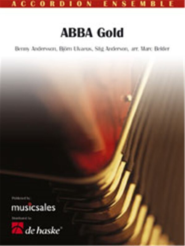 ABBA Gold voor accordeon ensemble DIRECTIEPARTIJ