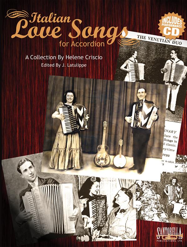 Italian Love Songs For Accordion (Incl. CD)
